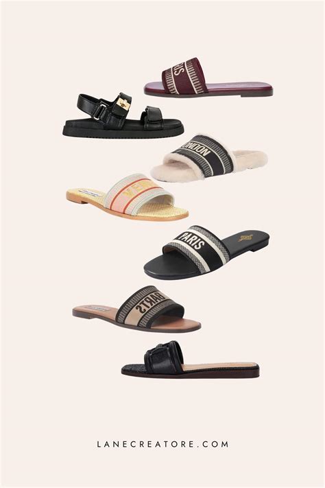 christian dior slides dupes|christian dior knock offs.